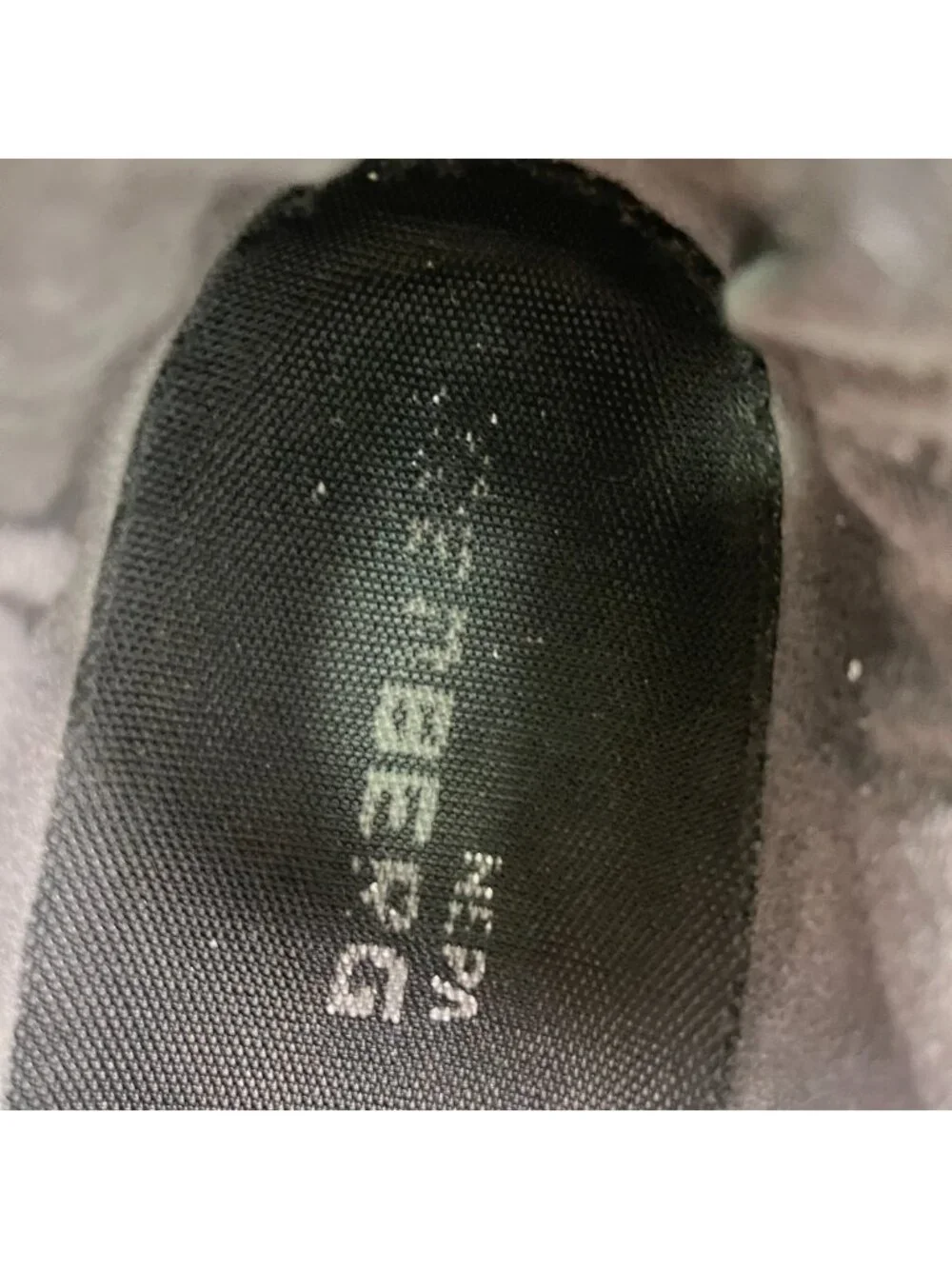 Nepa Isenberg Vertex Dial Mens Size 8.5 Black Gray Trekking Hiking Padded Shoes